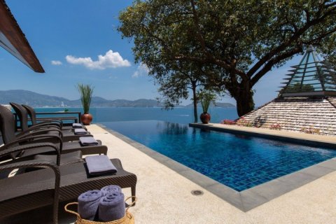 Chalet de 4 dormitorios en Kamala, Tailandia № 134023 - foto 10