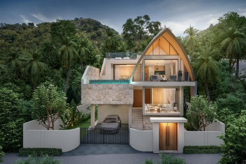 Villa in SANTI PURA VILLAS, Ko Samui, Thailand 3 Schlafzimmer № 75352
