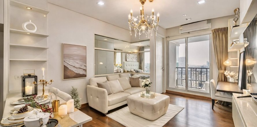 Condo à Bangkok, Thaïlande, 1 chambre № 162740
