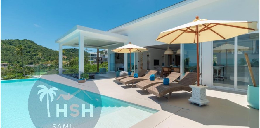 Villa sur Chaweng Beach, Ko Samui, Thaïlande 4 chambres № 180031