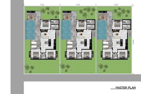 Chalet de 3 dormitorios en Ko Samui, Tailandia № 180028 - foto 4