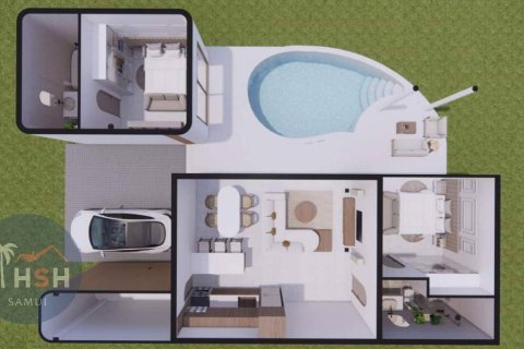 Chalet de 2 dormitorios en Ko Samui, Tailandia № 180030 - foto 13
