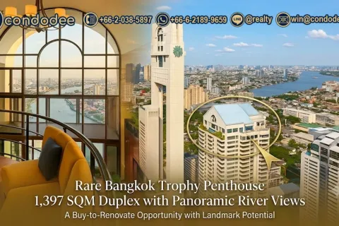 Condo in Sathon, Bangkok, Thailand, 4 bedrooms № 201174