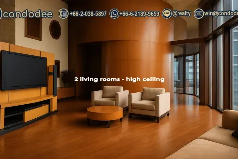 Eigentumswohnung in Sathon, Bangkok, Thailand, 4 Schlafzimmer  № 201174 - Foto 2