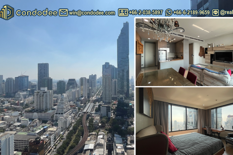 Condo in Sathon, Bangkok, Thailand, 2 bedrooms  № 201173