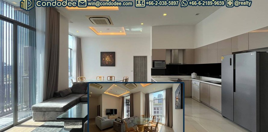 Condo à Watthana, Bangkok, Thaïlande, 3 chambres № 201175
