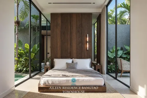 Adosado de 3 dormitorios en Bang Tao, Tailandia № 164923 - foto 10