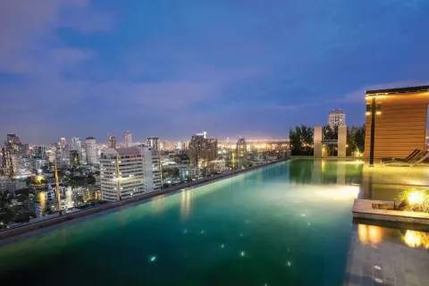 Studio dans le Condo à Watthana, Bangkok, Thaïlande № 156737 - photo 12
