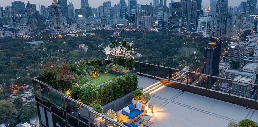 Studio dans le Condo à Pathum Wan, Bangkok, Thaïlande  № 156733