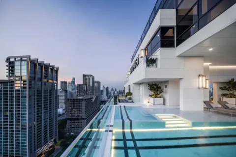 Studio dans le Condo à Pathum Wan, Bangkok, Thaïlande  № 156733 - photo 4