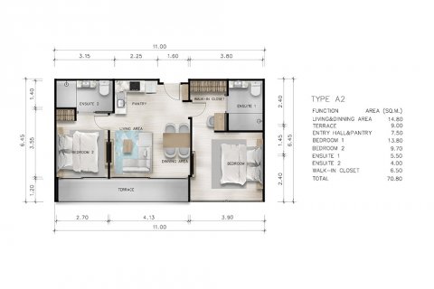 Off-plan The One ในภูเก็ต, ประเทศไทย № 2751 - รูปถ่าย 14