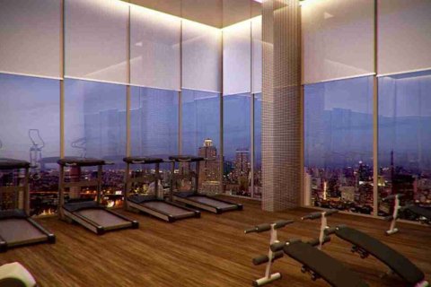Condominio de 1 dormitorio en Thonburi, Bangkok, Tailandia № 208670 - foto 3