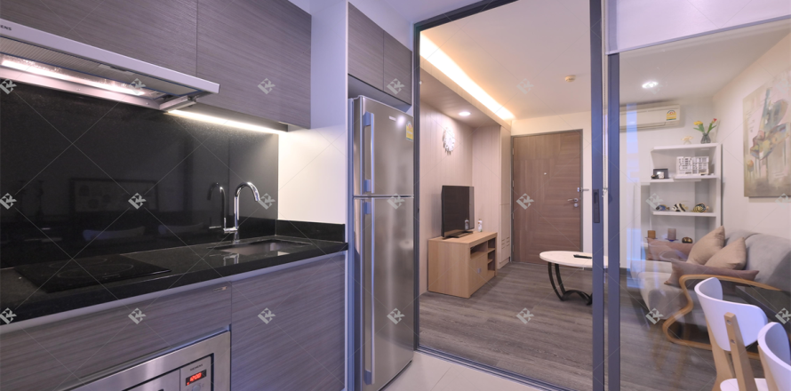 Condominio de 1 dormitorio en Bangkok, Tailandia № 187888