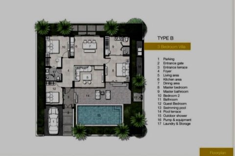 Apartamento de 3 dormitorios en Phuket, Tailandia № 113353 - foto 13
