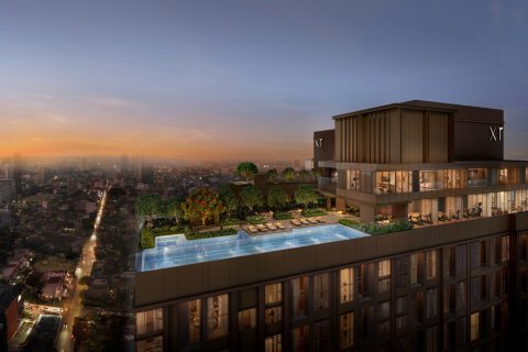 Condominio de 3 dormitorios en Bangkok, Tailandia № 222473