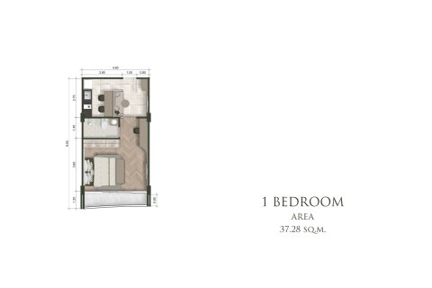 Condominio de 1 dormitorio en Bang Tao, Tailandia № 169957 - foto 24