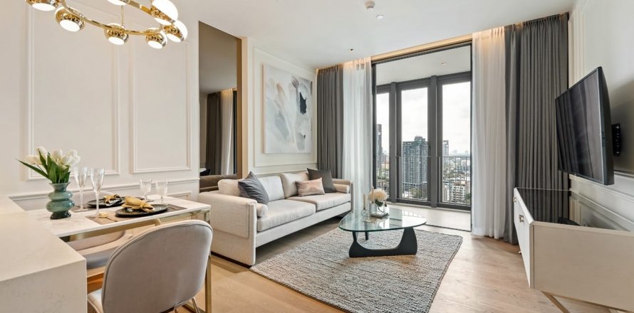 Condominio de 1 dormitorio en Bangkok, Tailandia № 143083