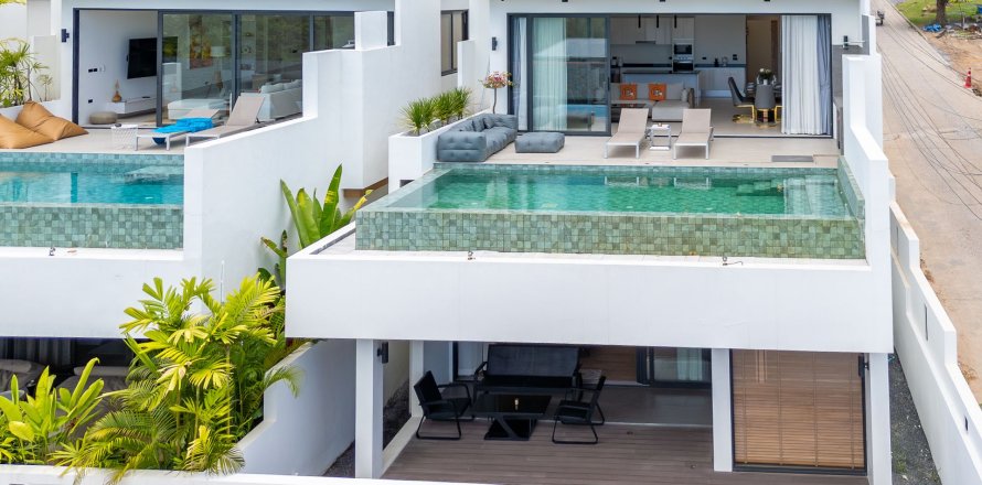 Chalet de 3 dormitorios en Ko Samui, Tailandia № 167343