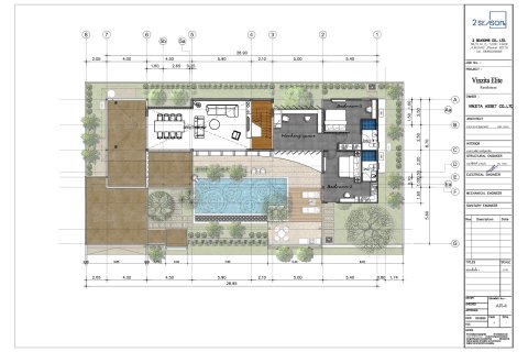 Villa in Phuket, Thailand 3 Schlafzimmer № 165630 - Foto 24