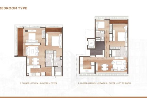 Condo in Bangkok, Thailand, 2 bedrooms  № 165780 - photo 13