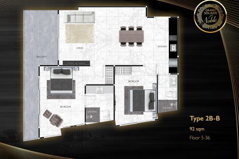 Condominio de 2 dormitorios en Pattaya, Tailandia № 165588 - foto 15