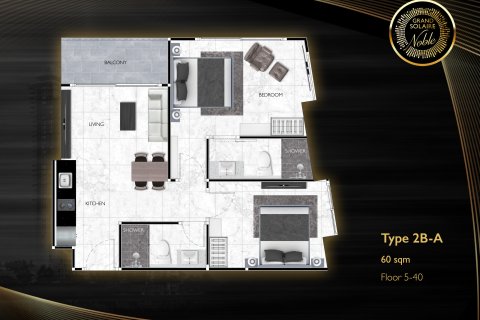 Condominio de 2 dormitorios en Pattaya, Tailandia № 165589 - foto 16
