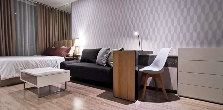 Estudio en el condominio en Bangkok, Tailandia № 143667
