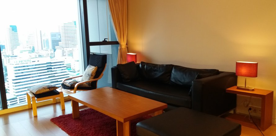 Condominio de 2 dormitorios en Yan Nawa, Bangkok, Tailandia № 143664