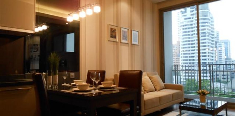 Condominio de 1 dormitorio en Bangkok, Tailandia № 143662