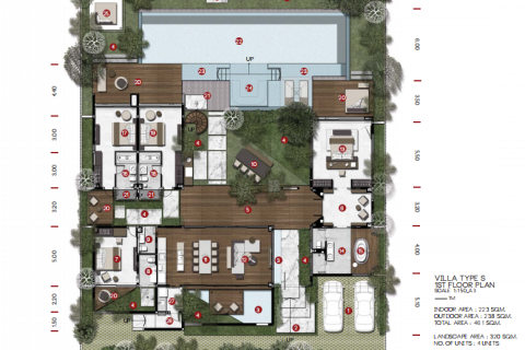 Condominio de 4 dormitorios en Ko Samui, Tailandia № 165178 - foto 10