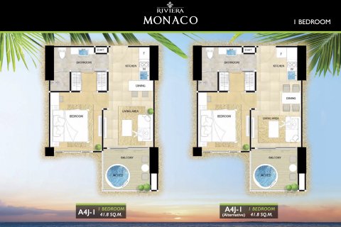 Apartamento de 1 dormitorio en Pattaya, Tailandia № 115265 - foto 13