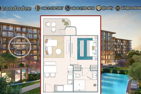 Condo in Bangkok, Thailand, 1 bedroom № 201887 - photo 10
