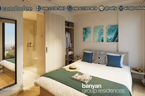 Estudio en el condominio en Bangkok, Tailandia № 201885 - foto 5