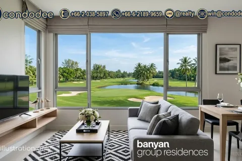 Estudio en el condominio en Bangkok, Tailandia № 201885