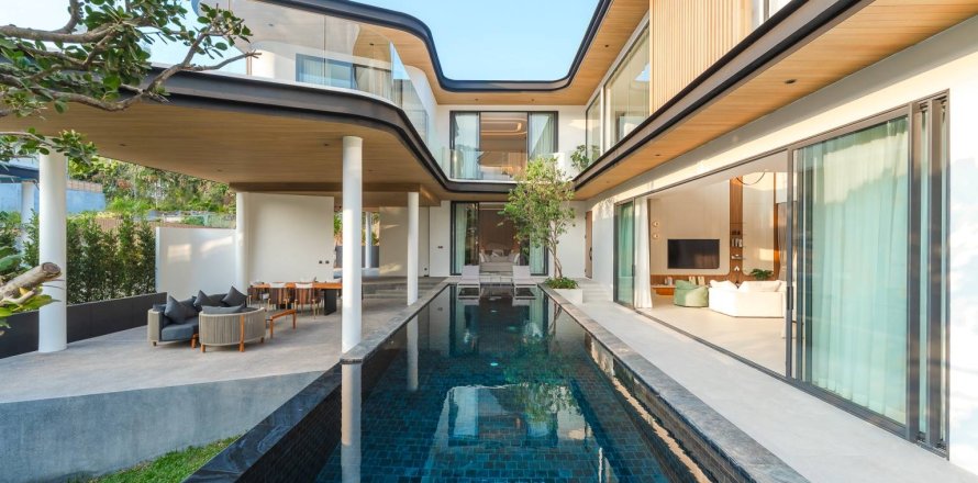 Chalet de 5 dormitorios en Bang Tao, Tailandia № 166504