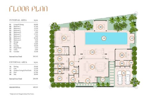 Chalet de 4 dormitorios en Bang Tao, Tailandia № 166510 - foto 7