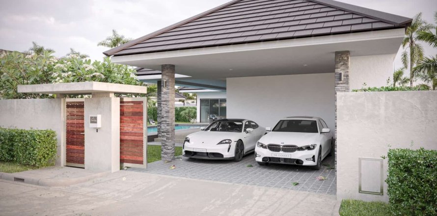 Chalet de 3 dormitorios en Hua Hin, Tailandia № 166508