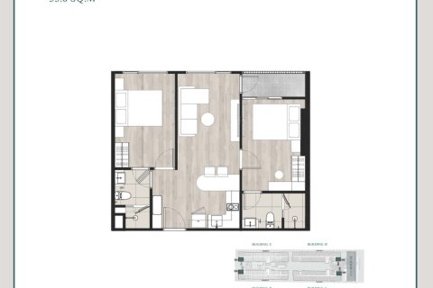 Condominio de 2 dormitorios en Bangkok, Tailandia № 165036 - foto 13