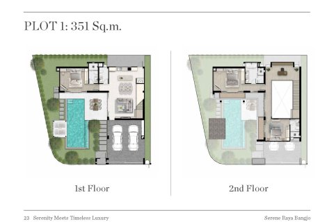 Chalet de 3 dormitorios en Phuket, Tailandia № 165035 - foto 11