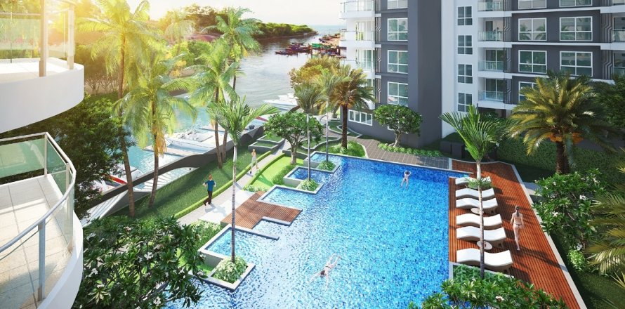 Condo in Bang Lamung, Thailand, 1 bedroom  № 165498