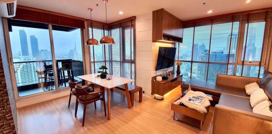 Condo in Bangkok, Thailand, 1 bedroom in Rhythm Sathorn - Narathiwas № 54955
