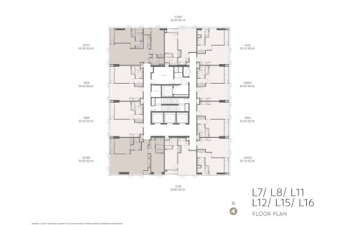 Condominio de 2 dormitorios en Bangkok, Tailandia № 166971 - foto 15