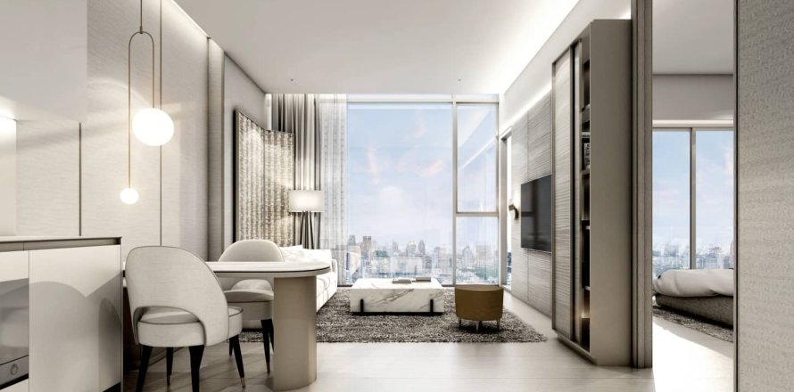 Condominio de 1 dormitorio en Bangkok, Tailandia № 166972