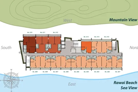 Apartamento de 1 dormitorio en Phuket, Tailandia № 117002 - foto 18