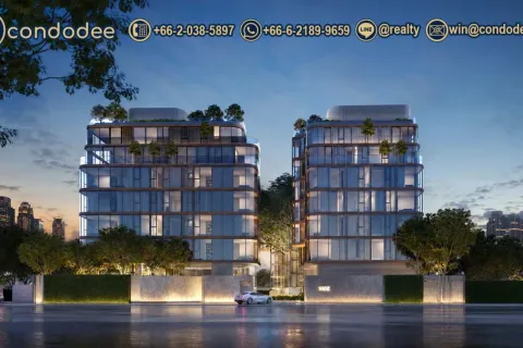 Condo in Watthana, Bangkok, Thailand, 2 bedrooms  № 200923 - photo 11