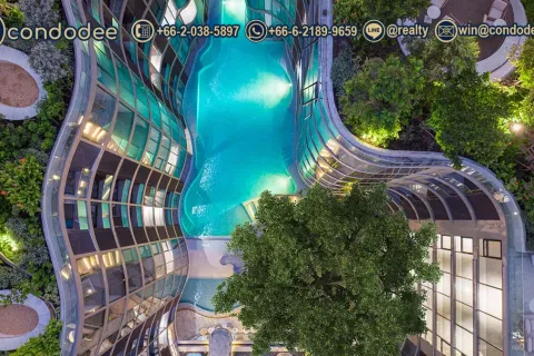 Condo in Watthana, Bangkok, Thailand, 2 bedrooms  № 200923 - photo 5
