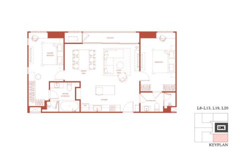 Condominio de 2 dormitorios en Phaya Thai, Bangkok, Tailandia № 165342 - foto 9