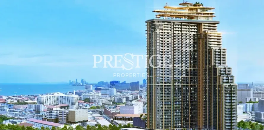 Condo à Pattaya, Thaïlande, 2 chambres № 197535