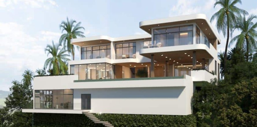 Chalet de 4 dormitorios en Ko Samui, Tailandia № 165842