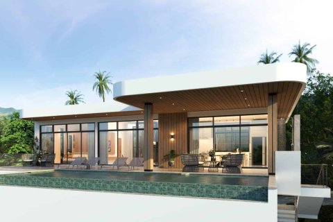 Villa à Ko Samui, Thaïlande 4 chambres № 165840
